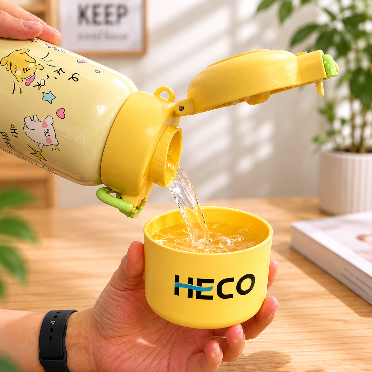 Heco 316 Stainless Steel Kids Bottle|BPA-Free Materials - DCTB