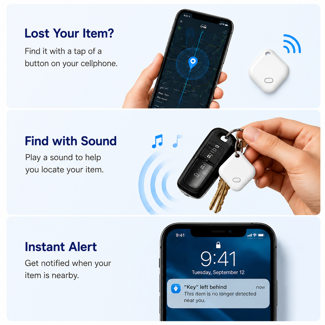 Heco Smart Find with IOS & Android