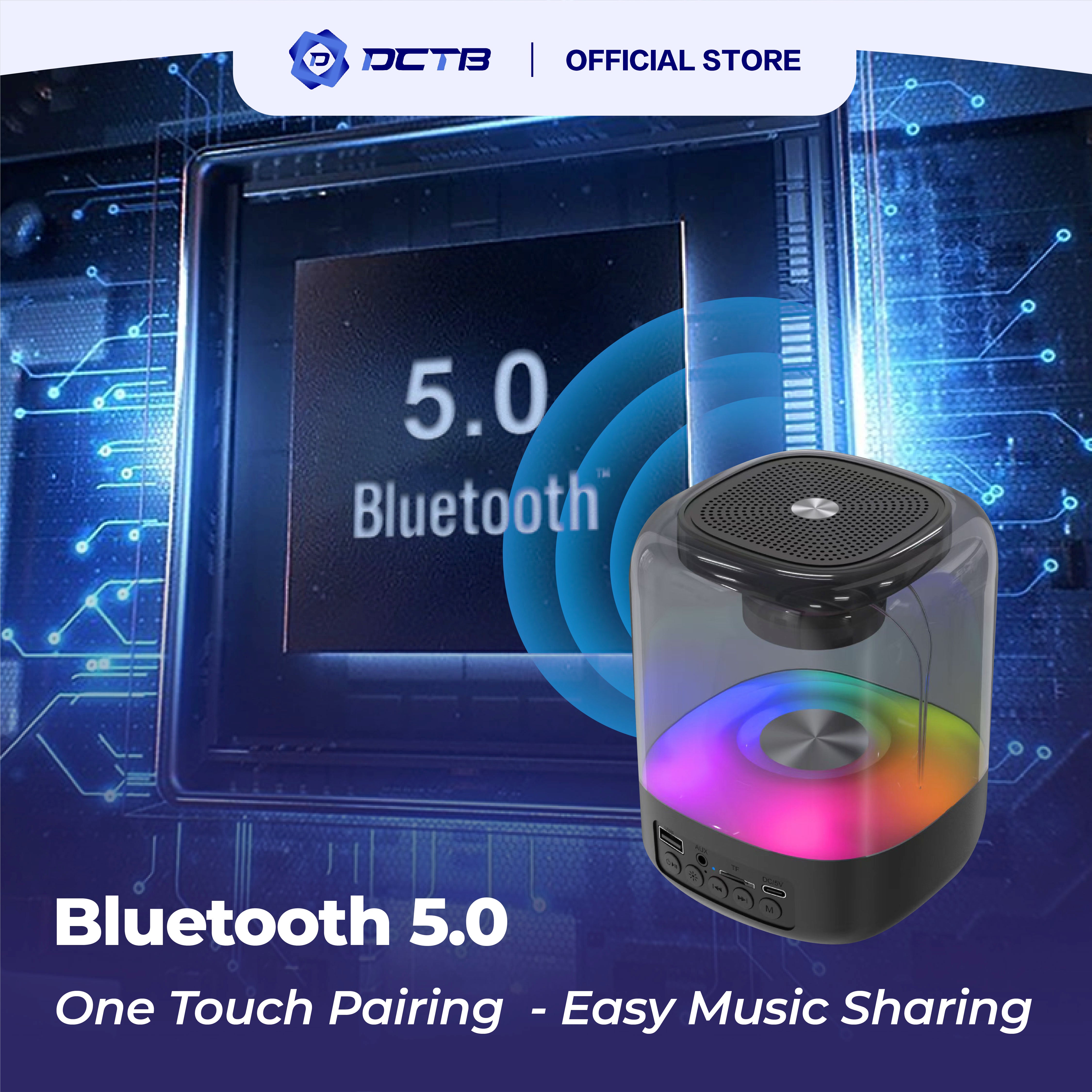 E-3061 Wireless Digital Bluetooth Speaker - DCTB