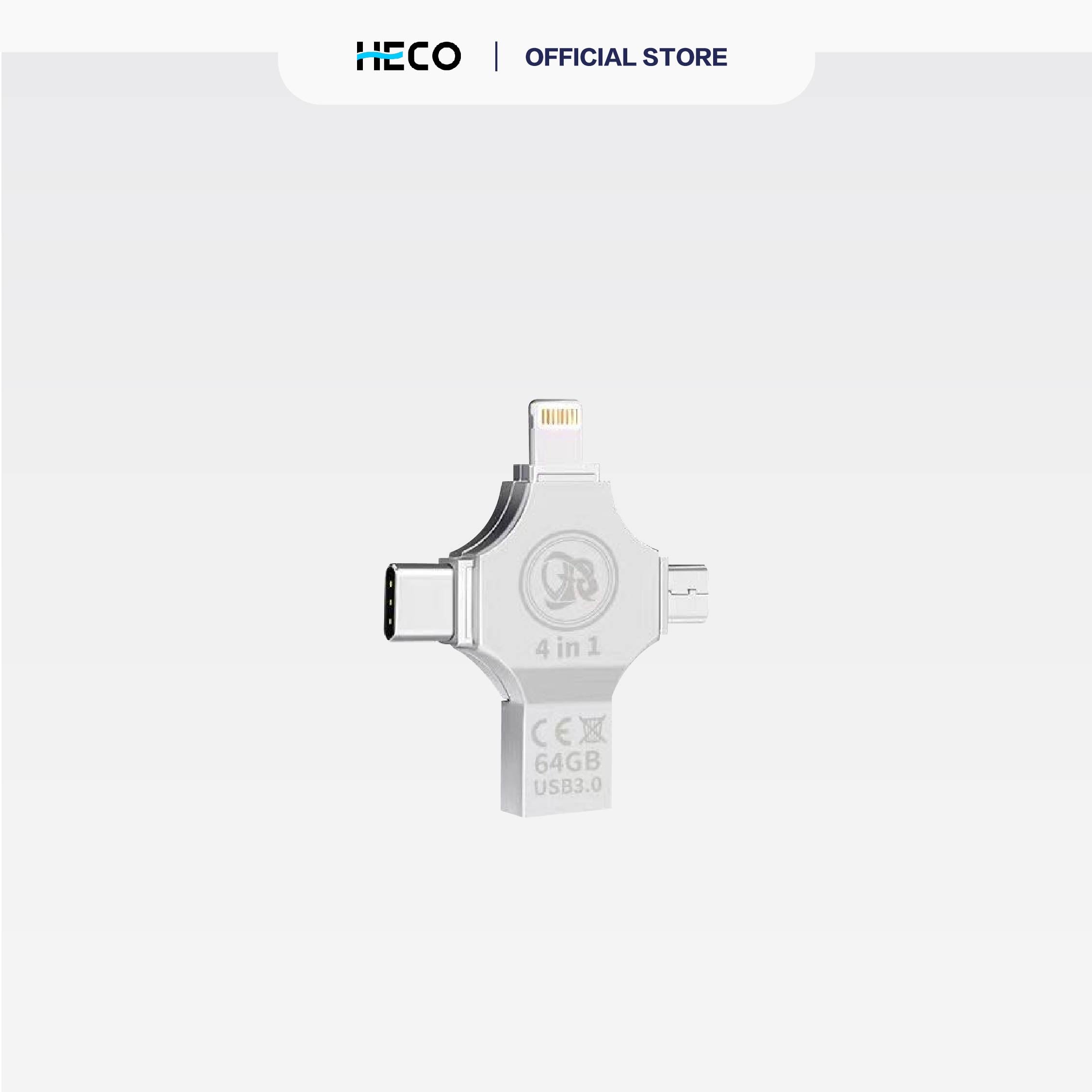 Heco 4 In 1 Flash U Disk USB 3.0