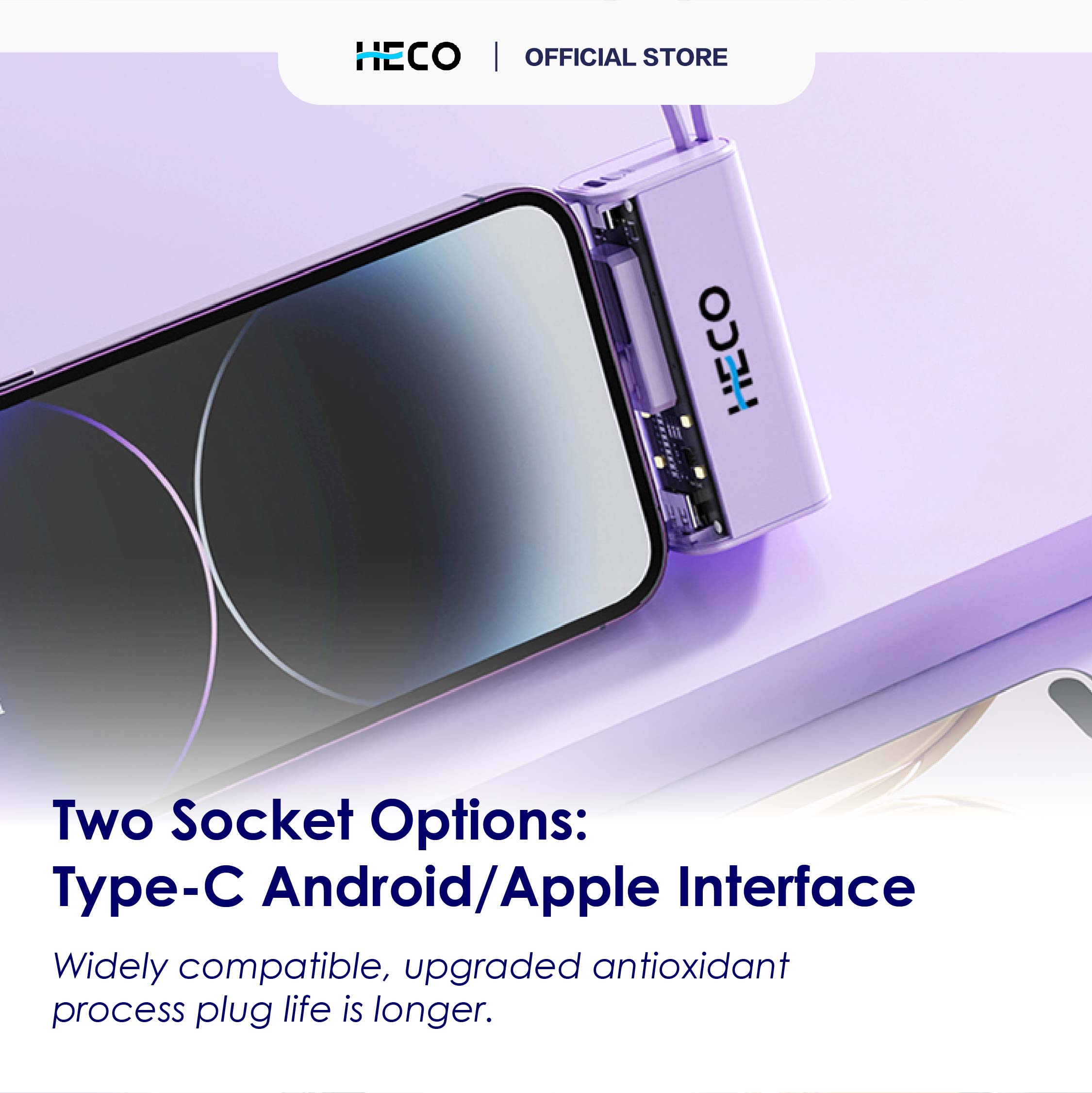 Heco Mini Capsule Powerbank 5000mah