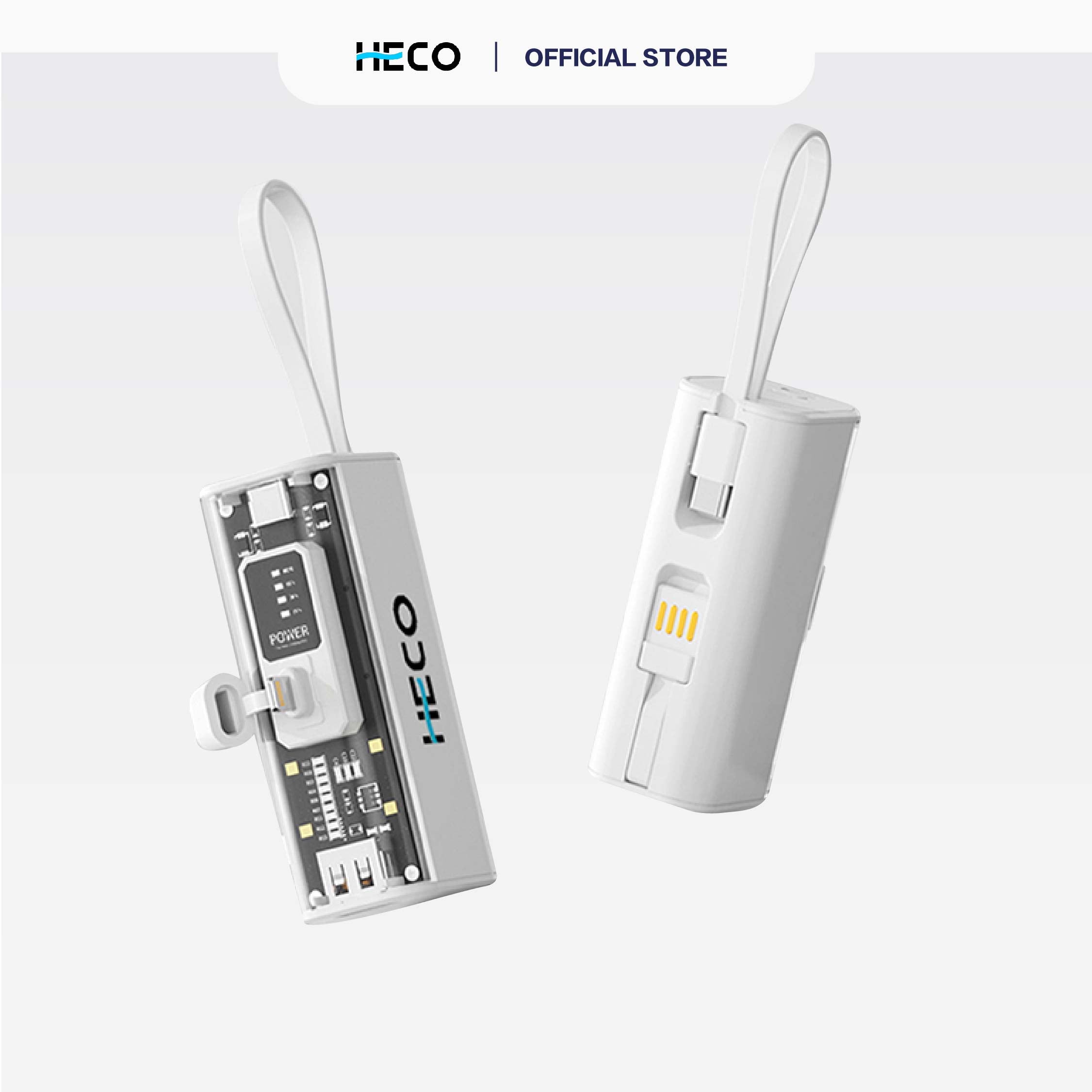 Heco Mini Capsule Powerbank 5000mah