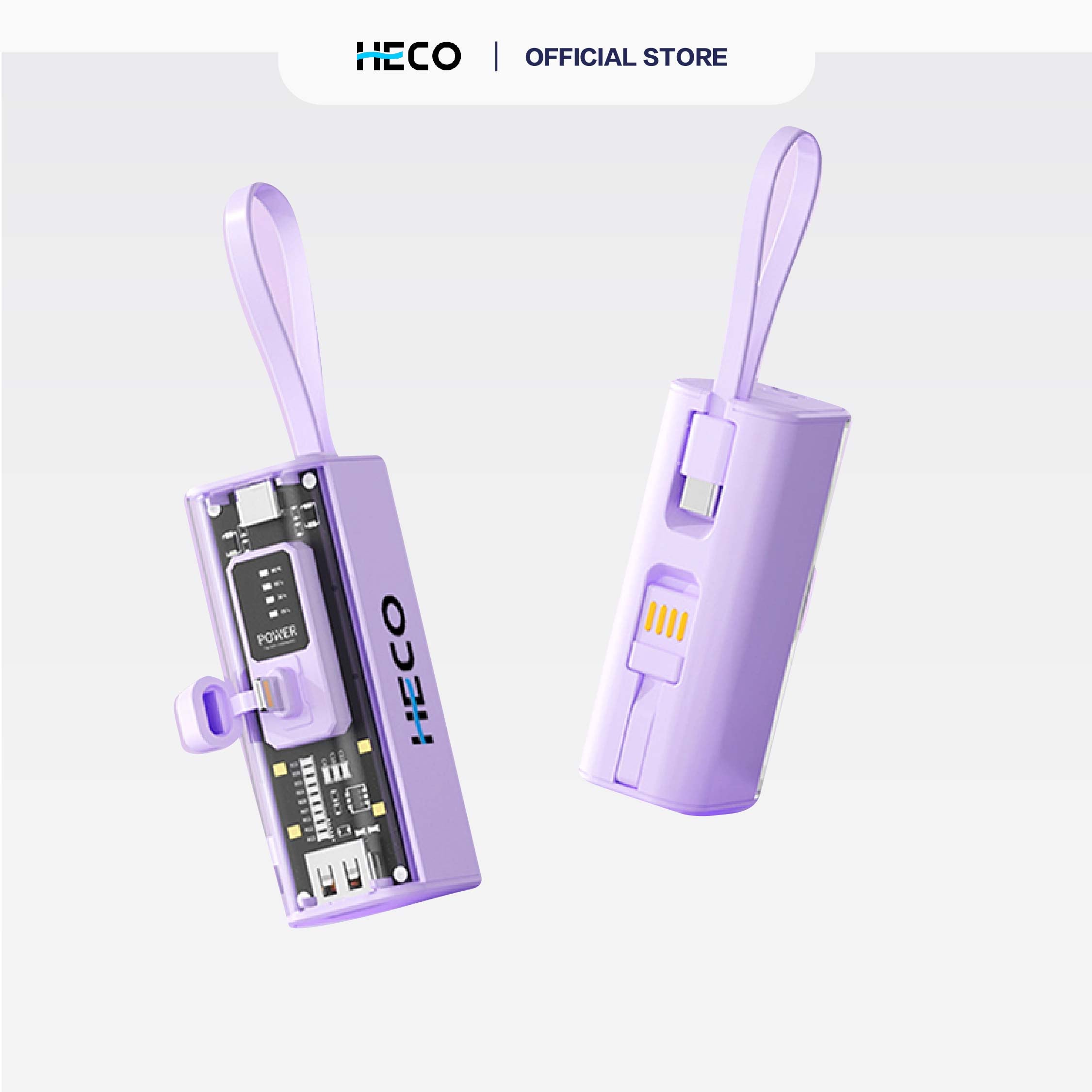 Heco Mini Capsule Powerbank 5000mah