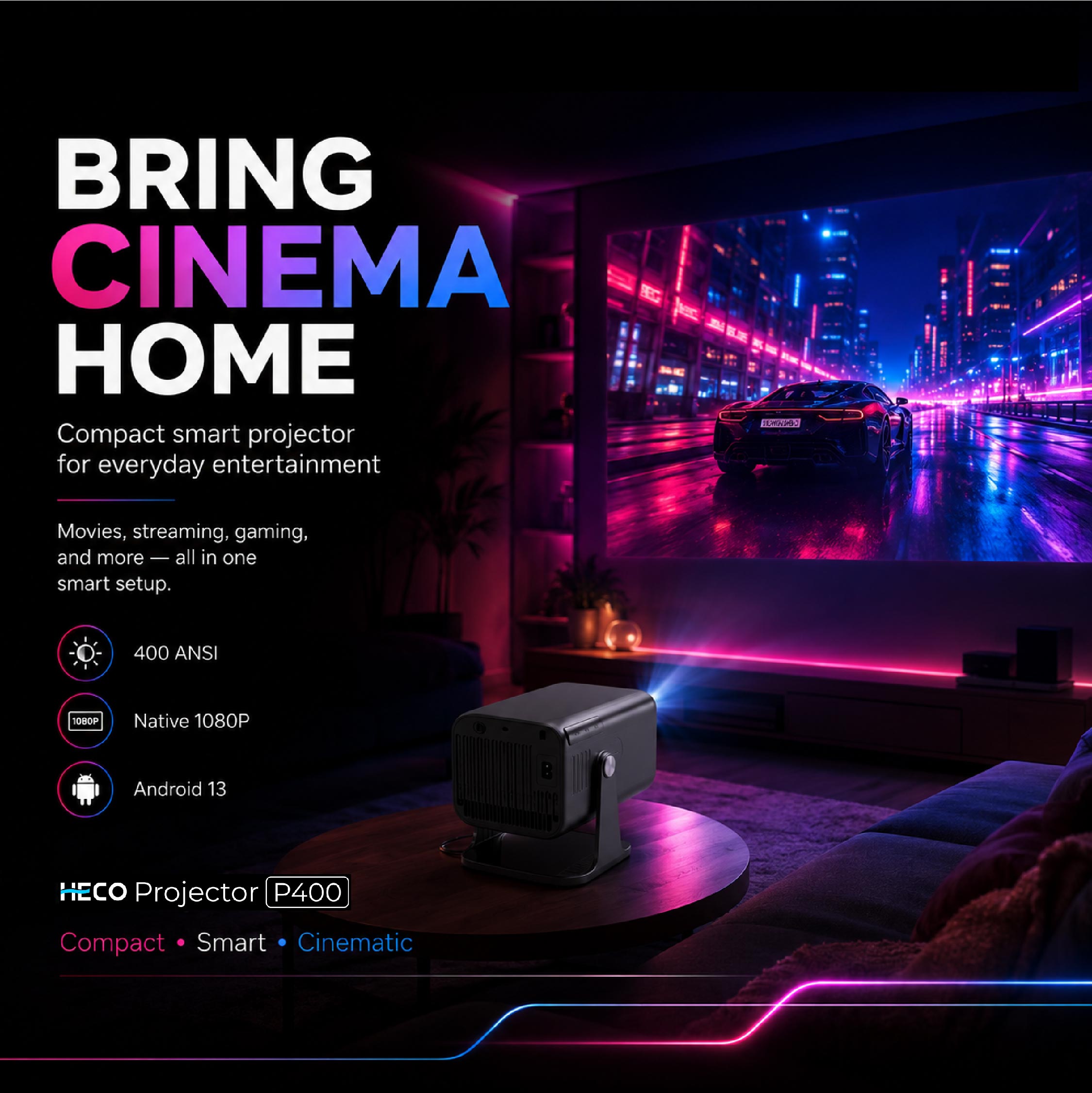Heco Projector P400 - DCTB