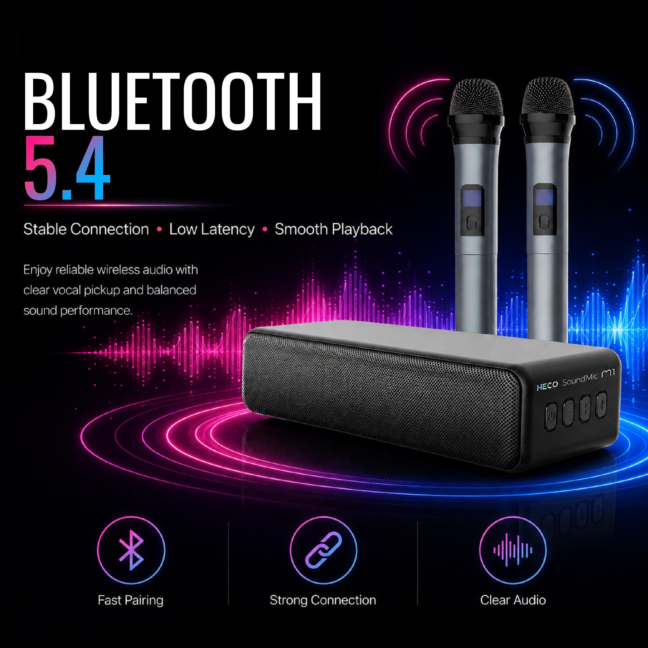 Heco SoundMic M1 Speaker Microphone - DCTB