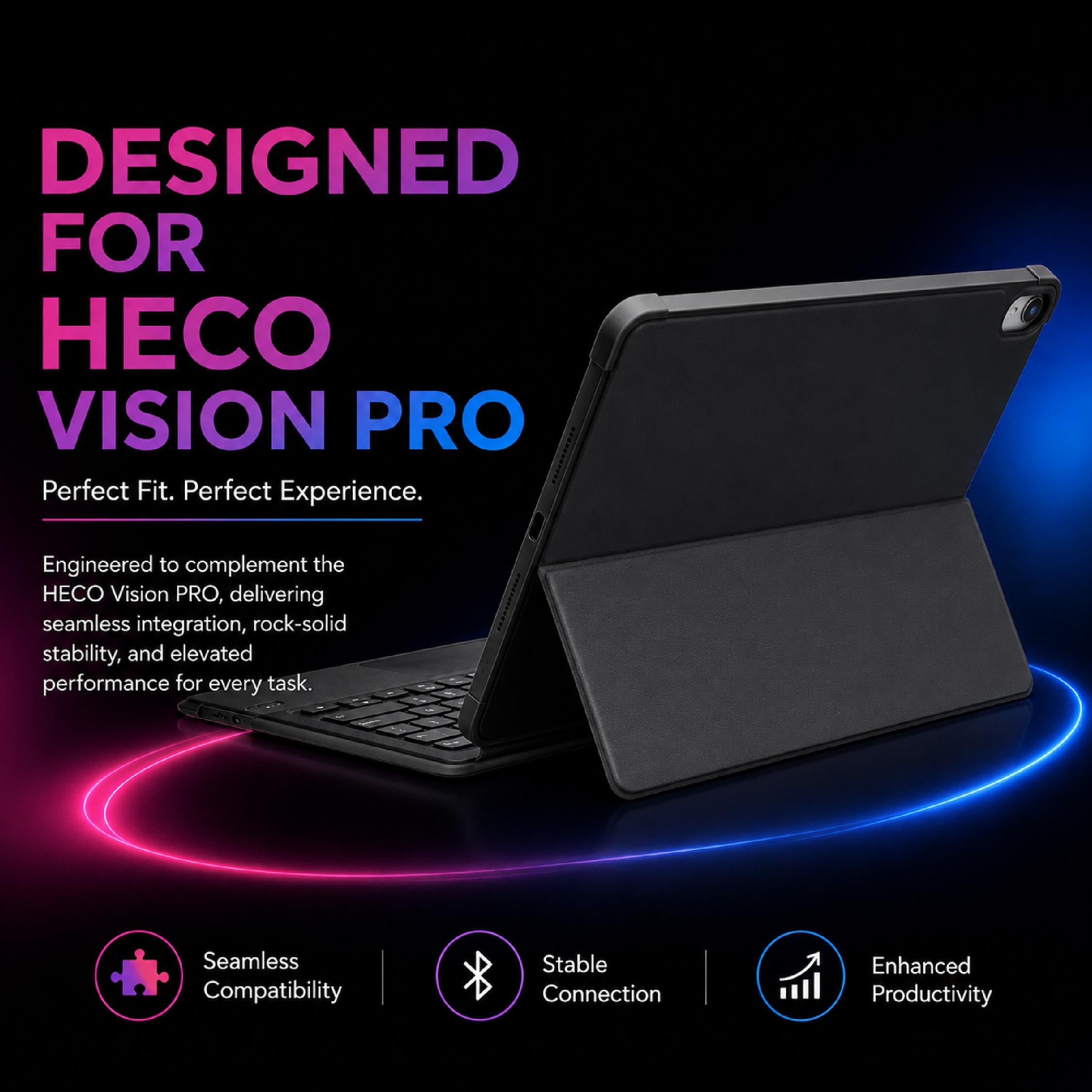 Heco Smart Bluetooth Keyboard | Heco Vision PRO - DCTB
