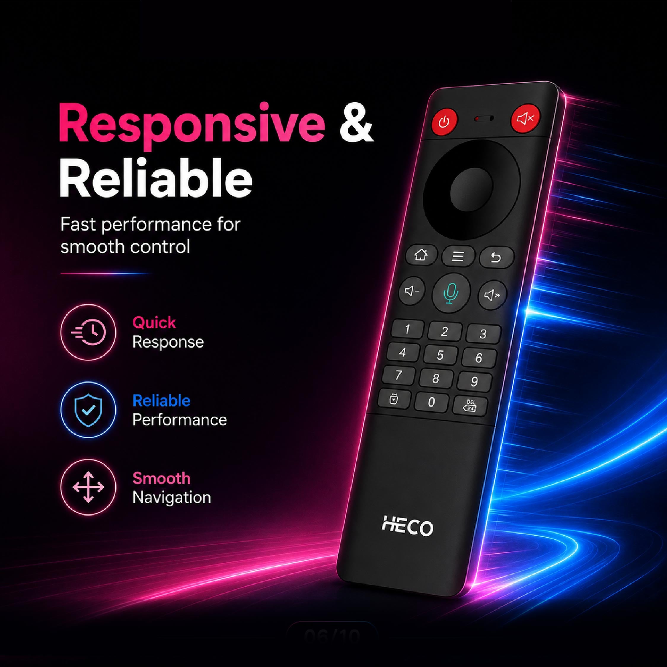 Heco Bluetooth Smart Remote Control - DCTB