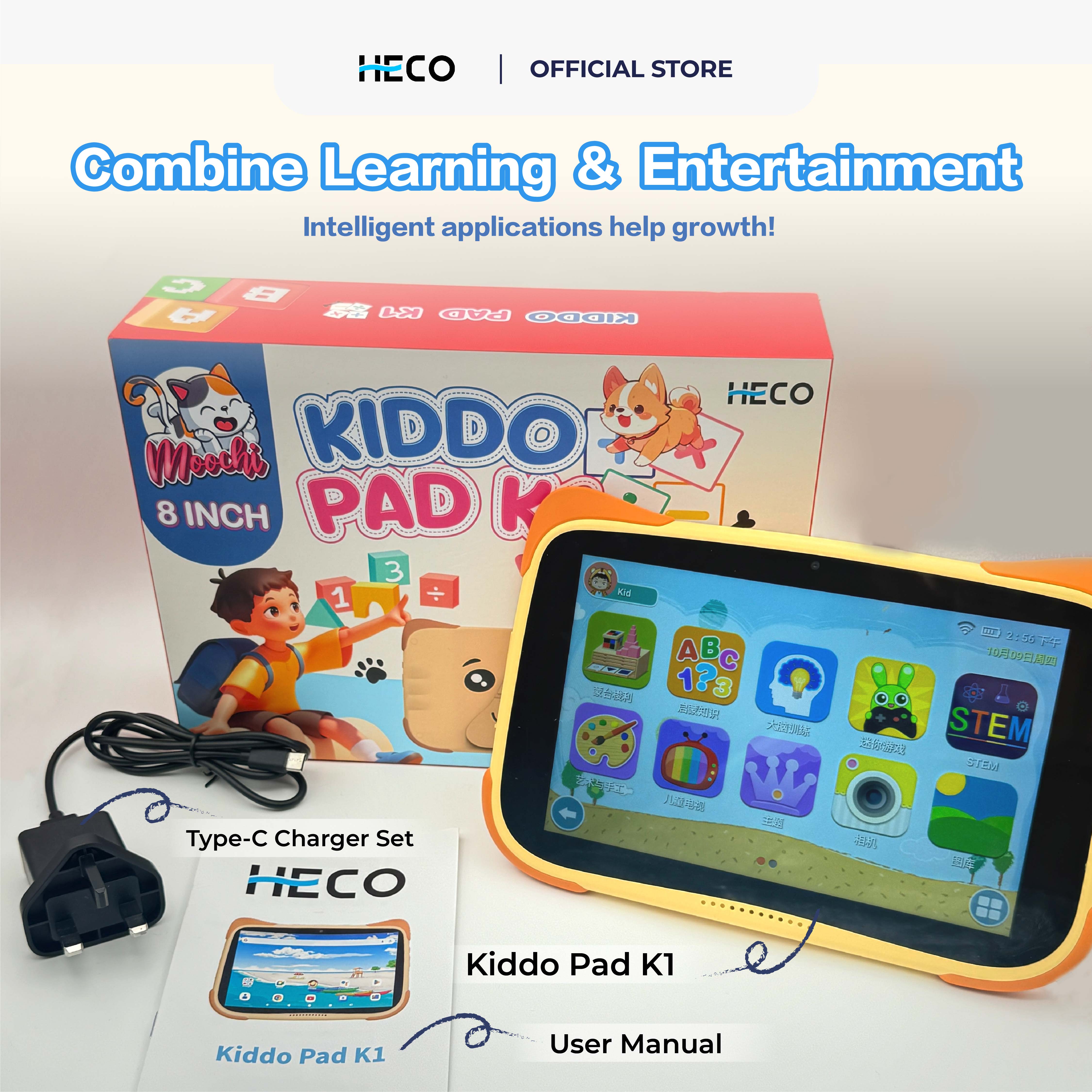 Heco Kiddo Pad K1 - Kids Tablet - DCTB