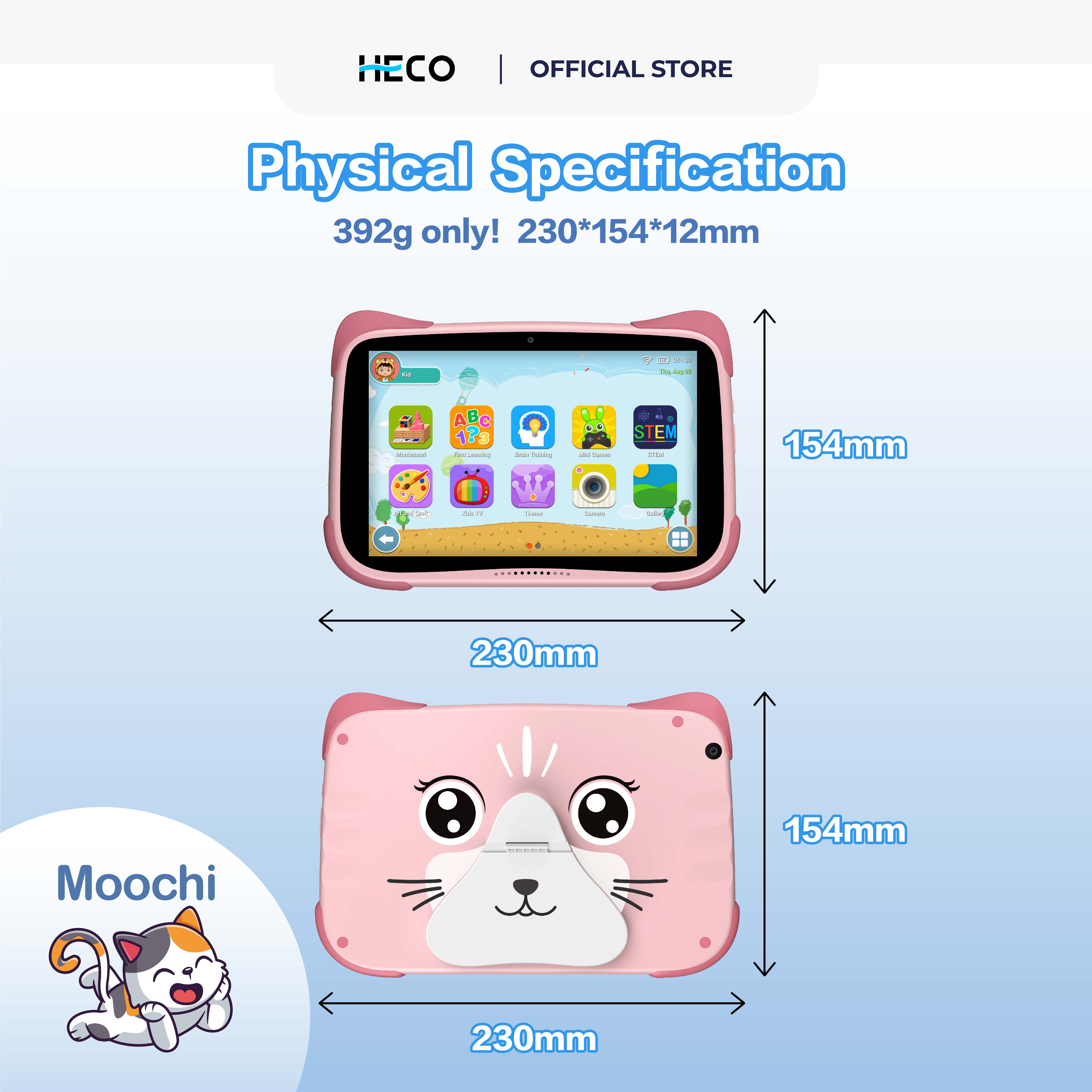 Heco Kiddo Pad K1 - Kids Tablet - DCTB