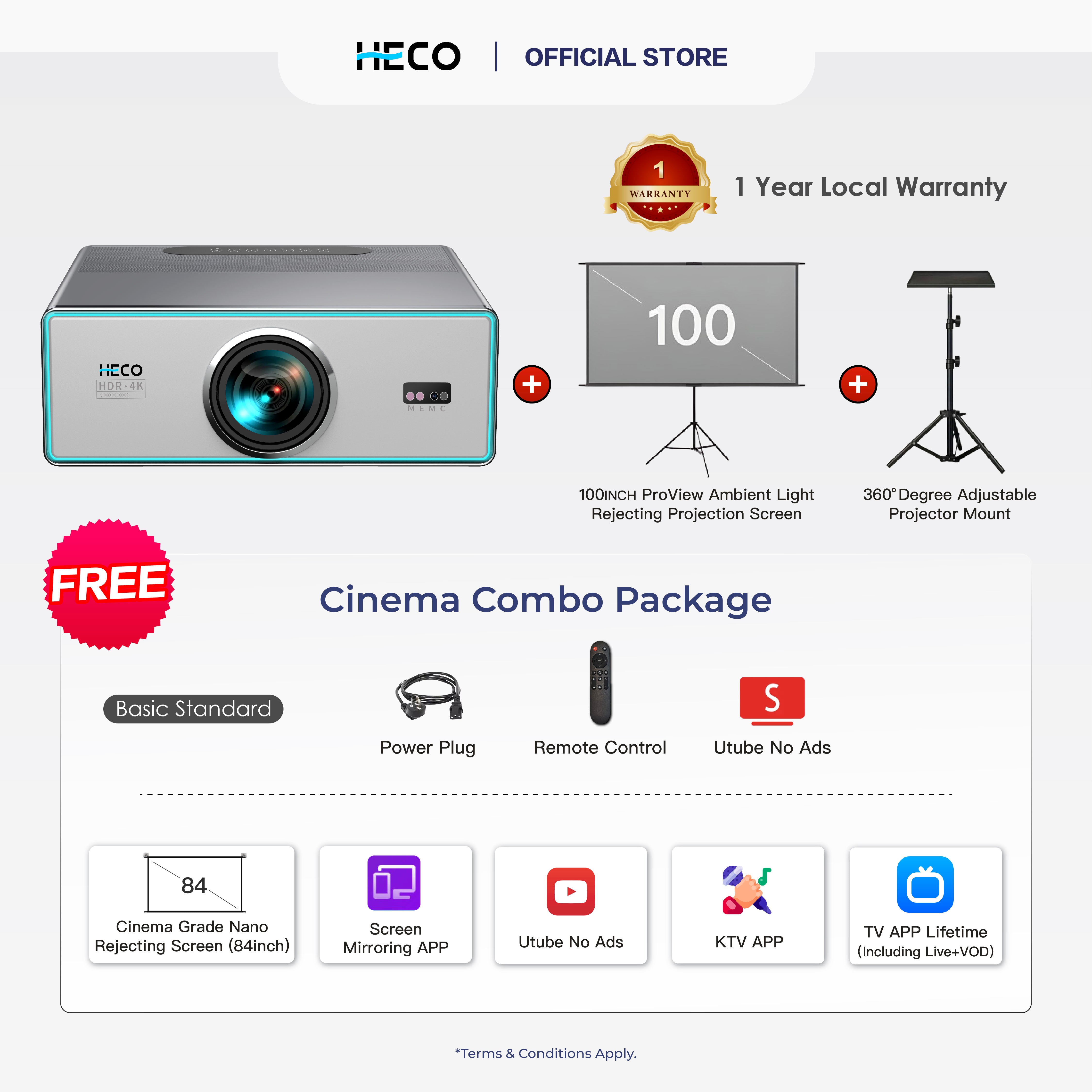 Heco Projector P900 - DCTB