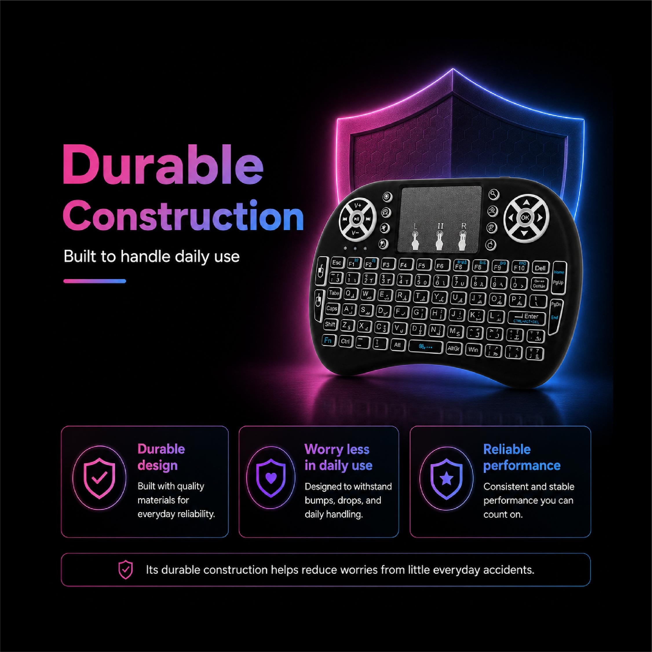 Air Keyboard i8 - DCTB