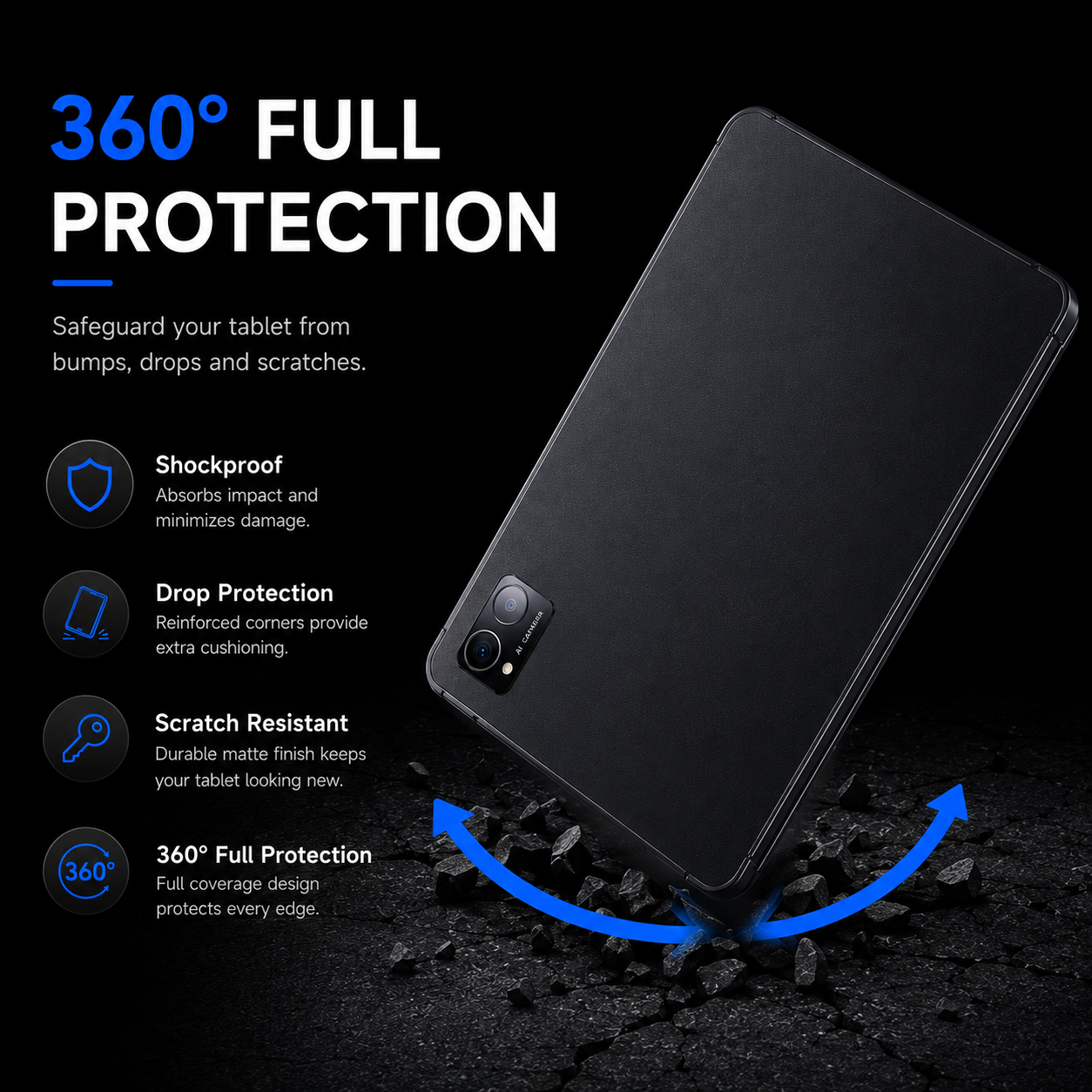 Premium Leather Cover｜Heco Vision Tab - DCTB