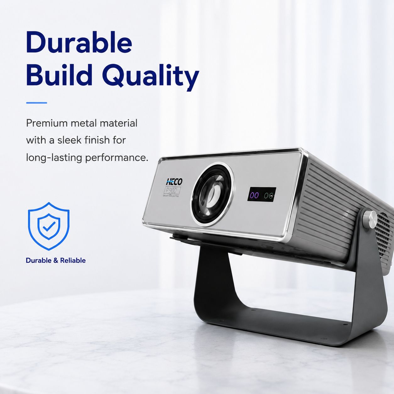 Heco Tilt-Adjustable Metal Projector Stand