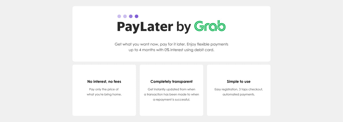 Grab Automatically Pay PayLater by Grab