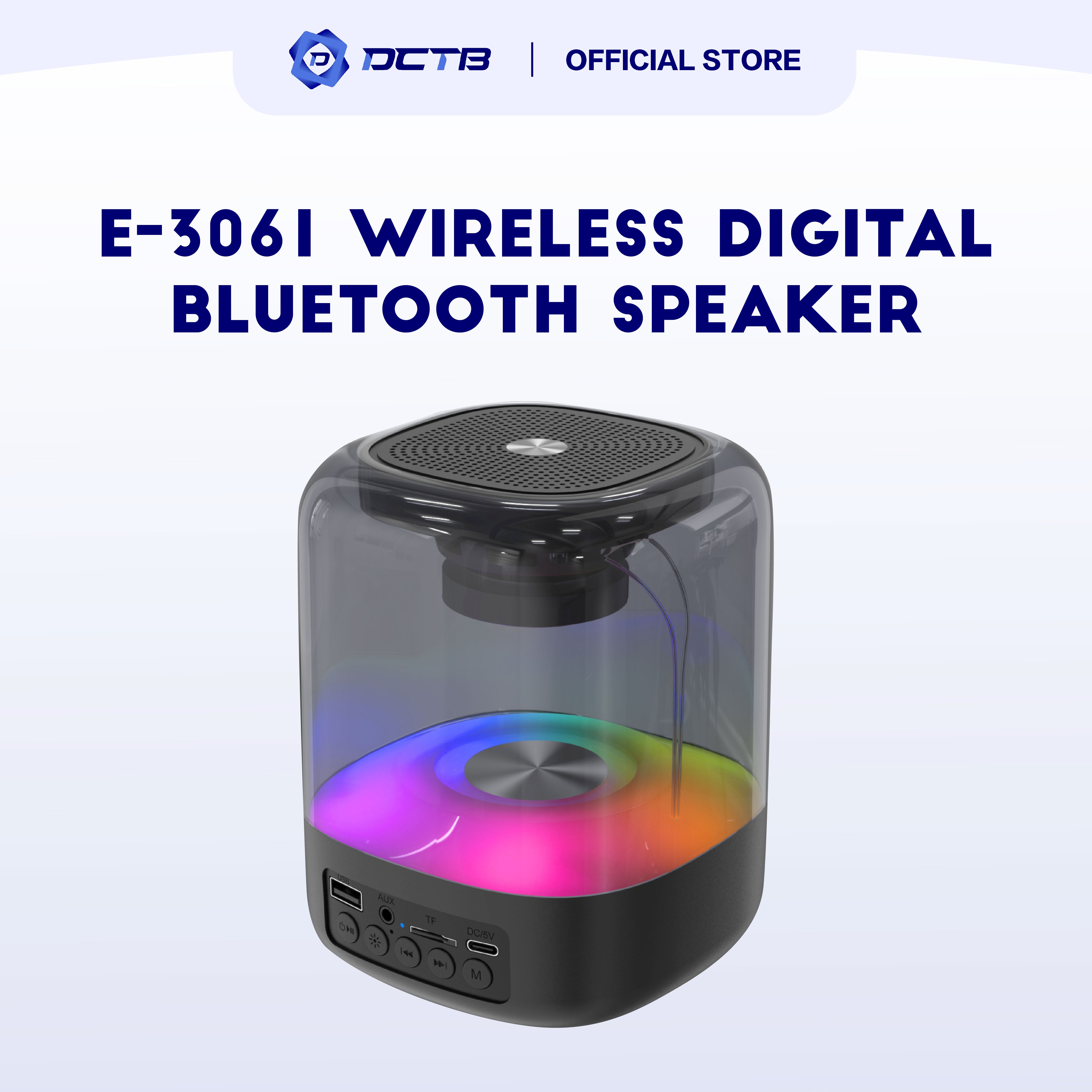 E-3061 Wireless Digital Bluetooth Speaker - DCTB