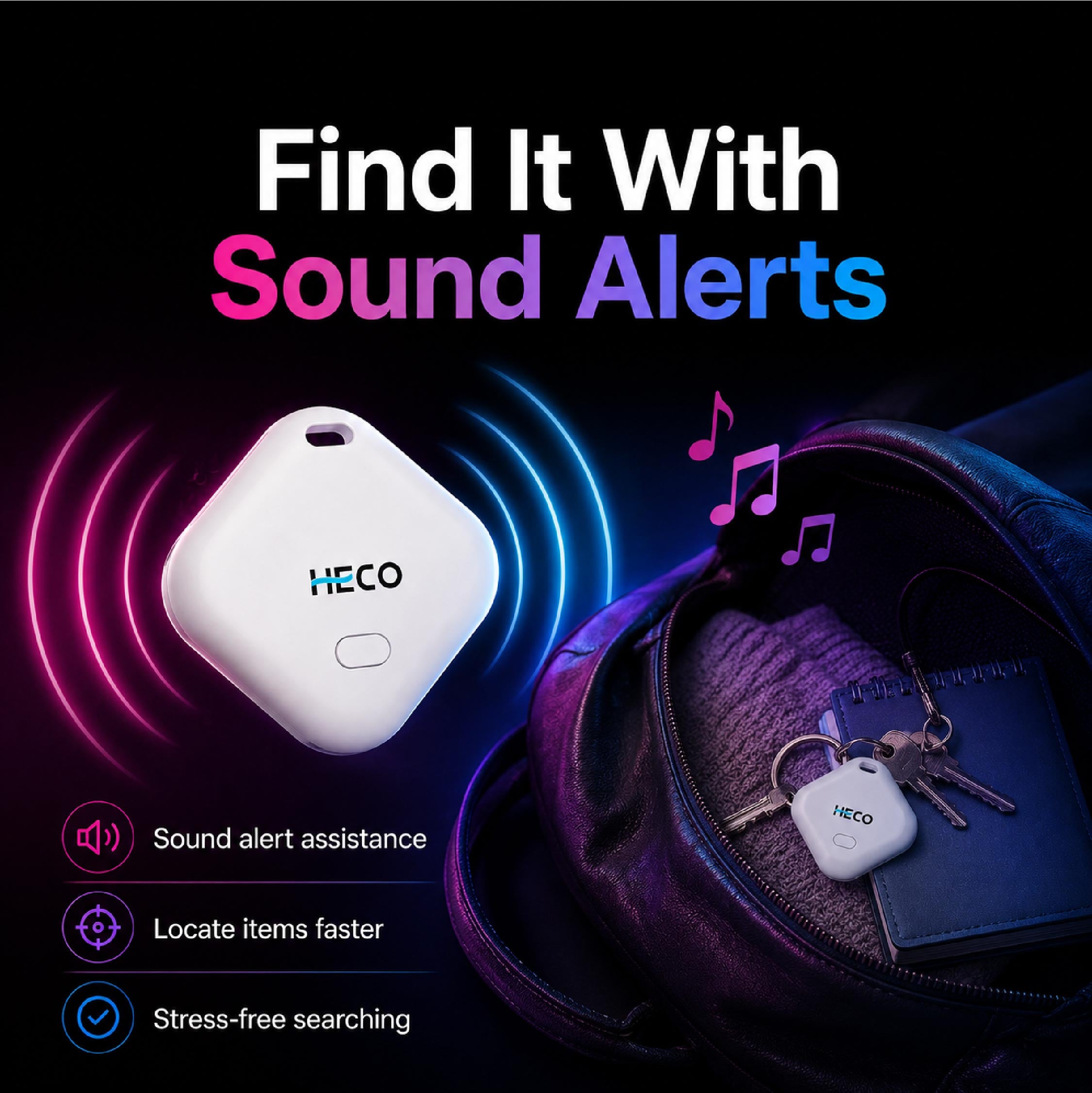 Heco Smart Find with IOS & Android - DCTB