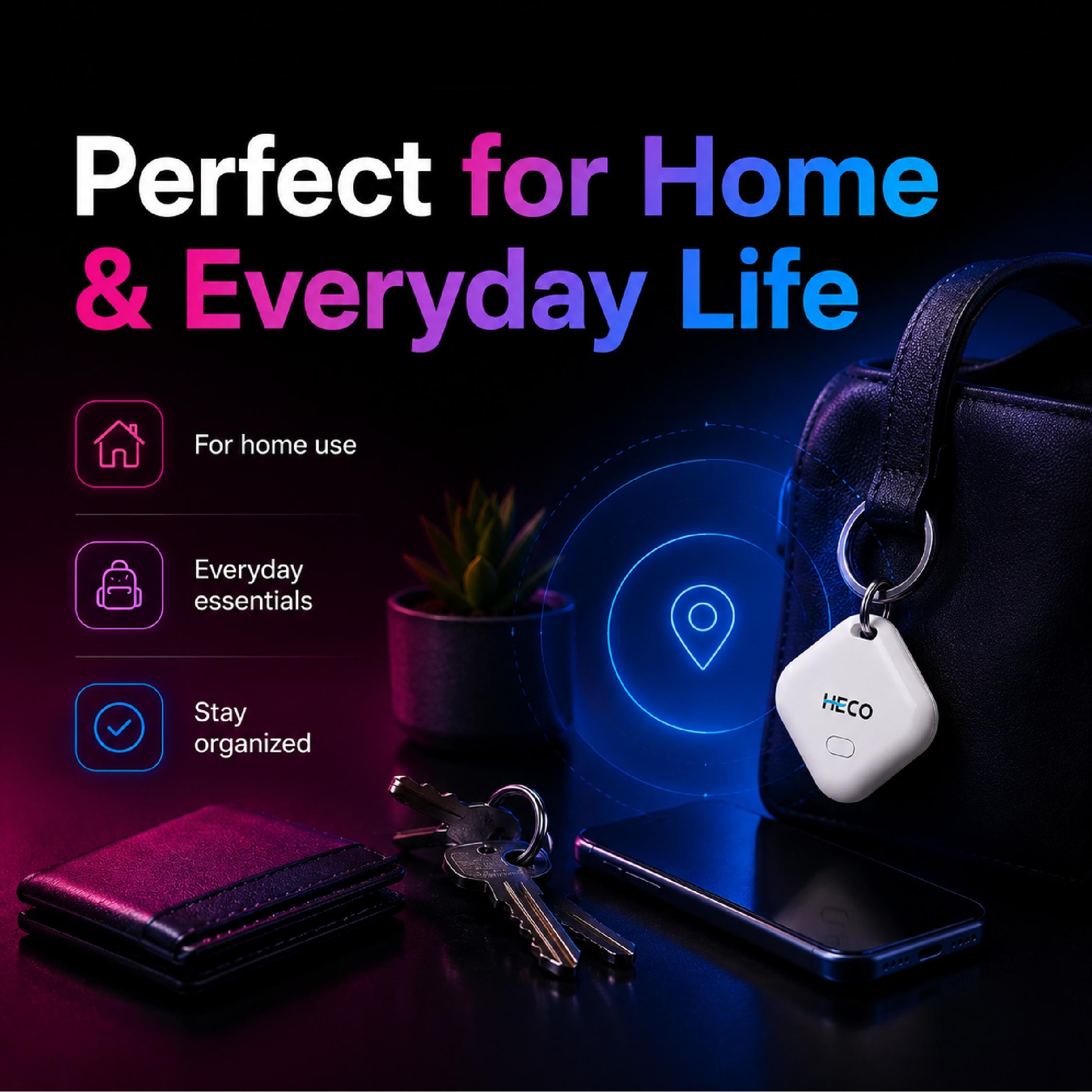 Heco Smart Find with IOS & Android - DCTB