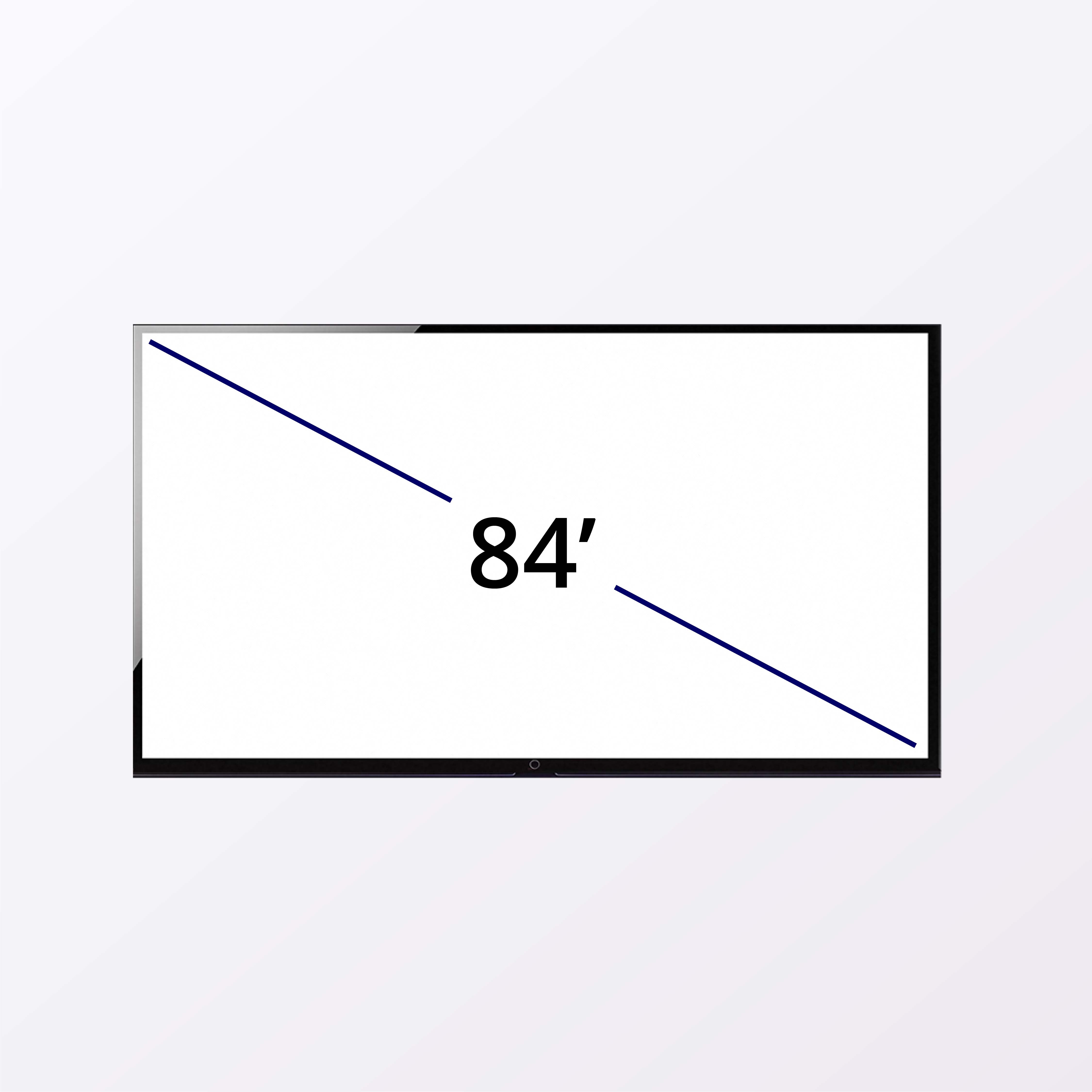 Heco 84” Inch Cinema-Grade Nano Anti-Light Screen - DCTB