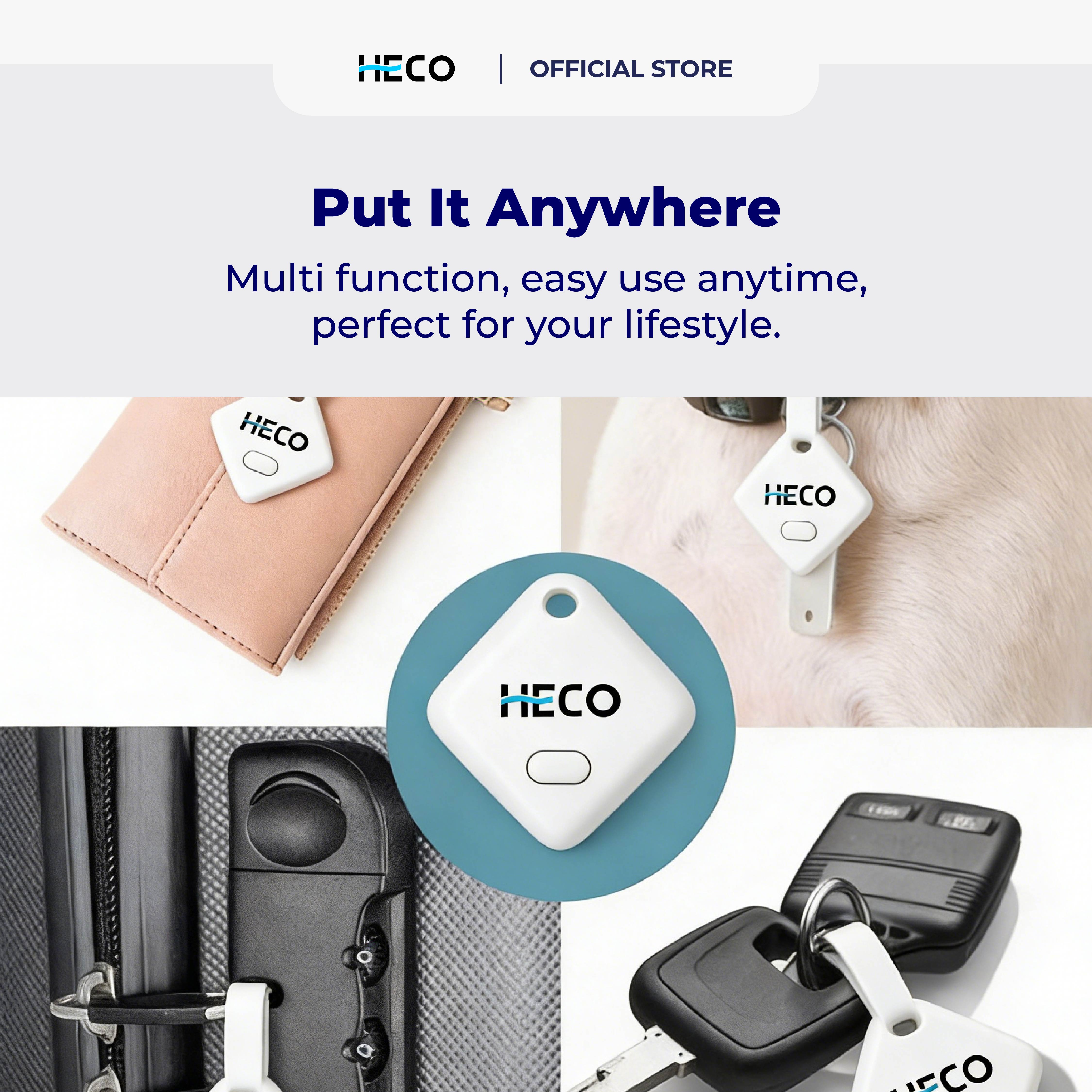 Heco Smart Find with IOS & Android - DCTB