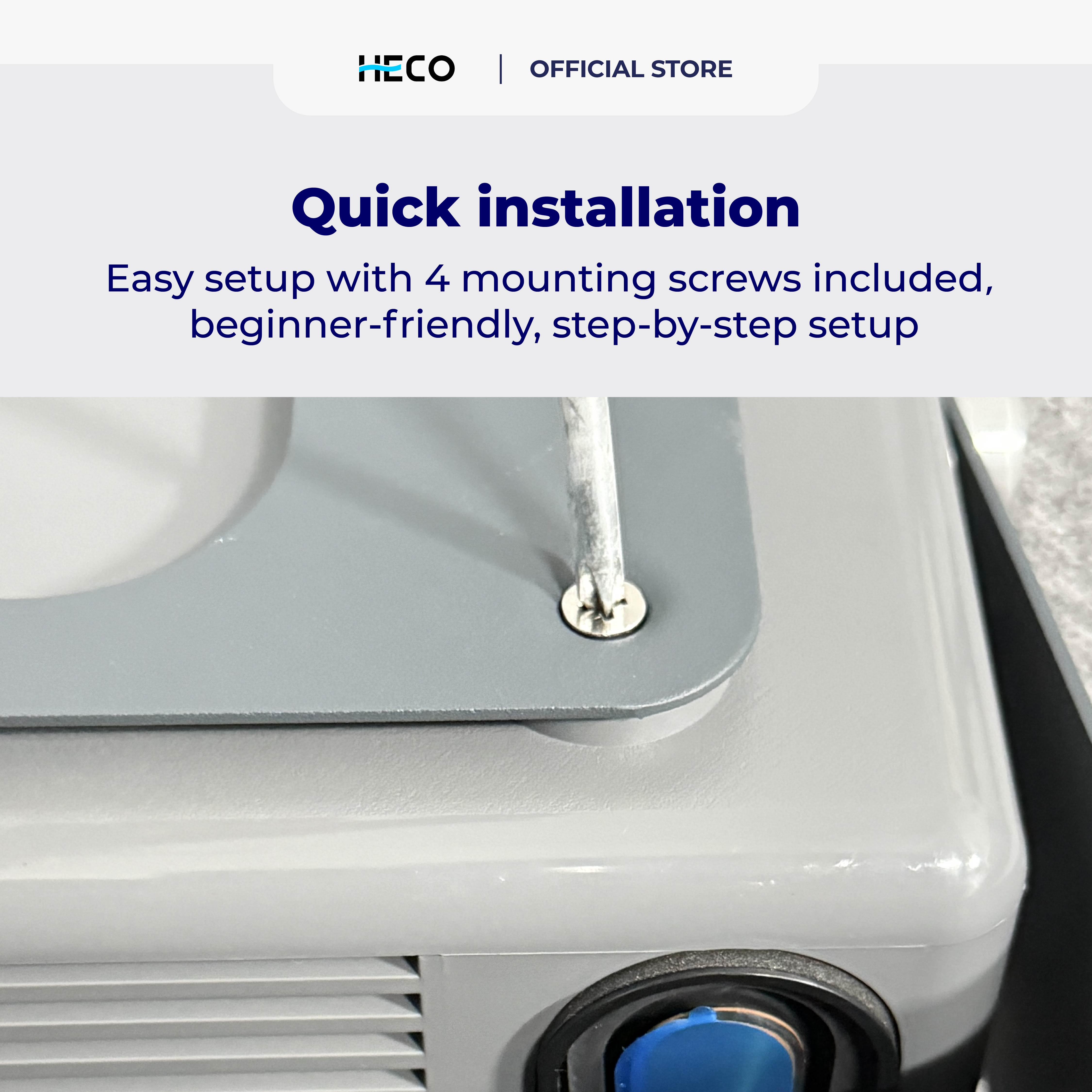 Heco Tilt-Adjustable Metal Projector Stand - DCTB