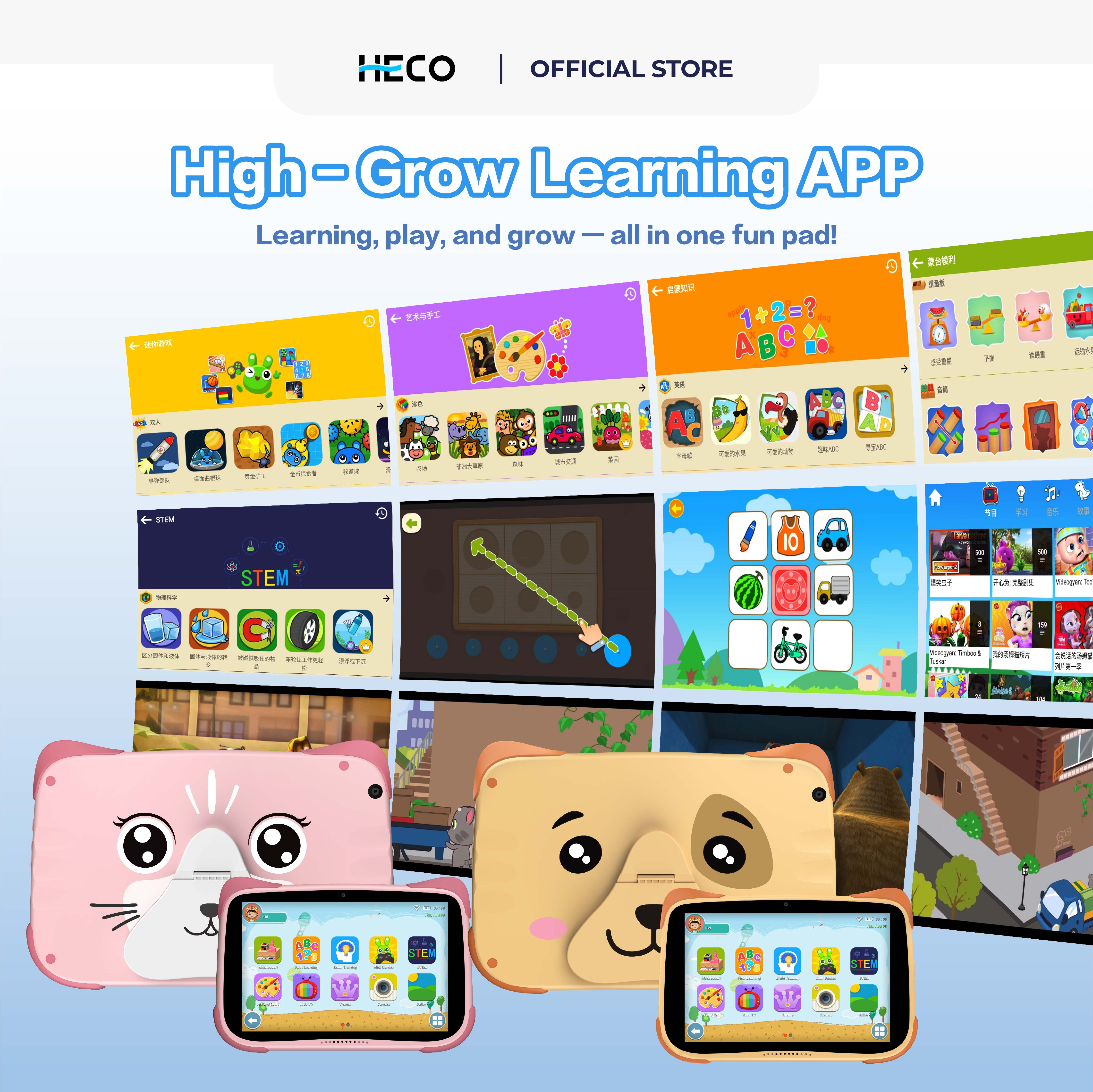 Heco Kiddo Pad K1 - Kids Tablet - DCTB