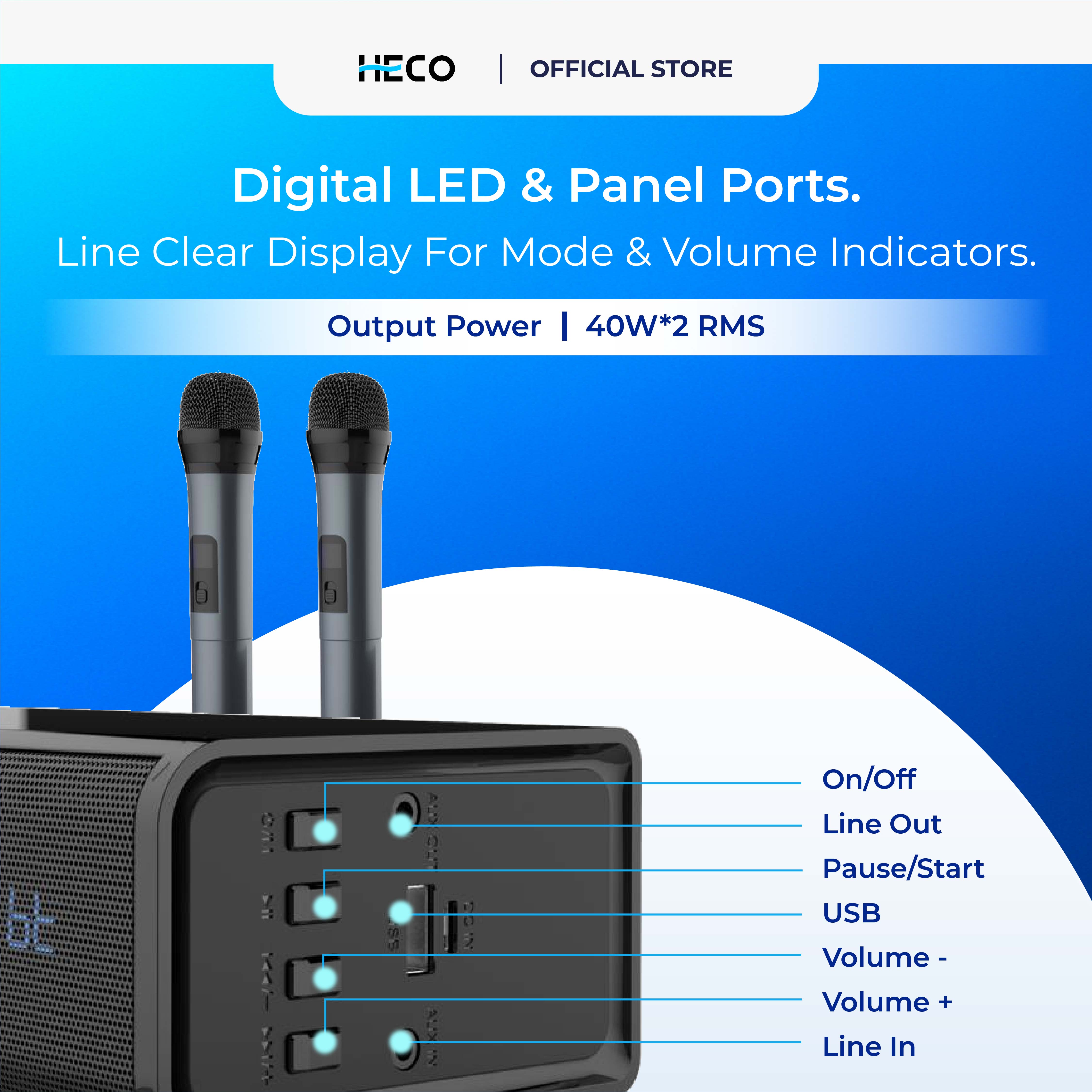 Heco SoundMic M1 Speaker Microphone