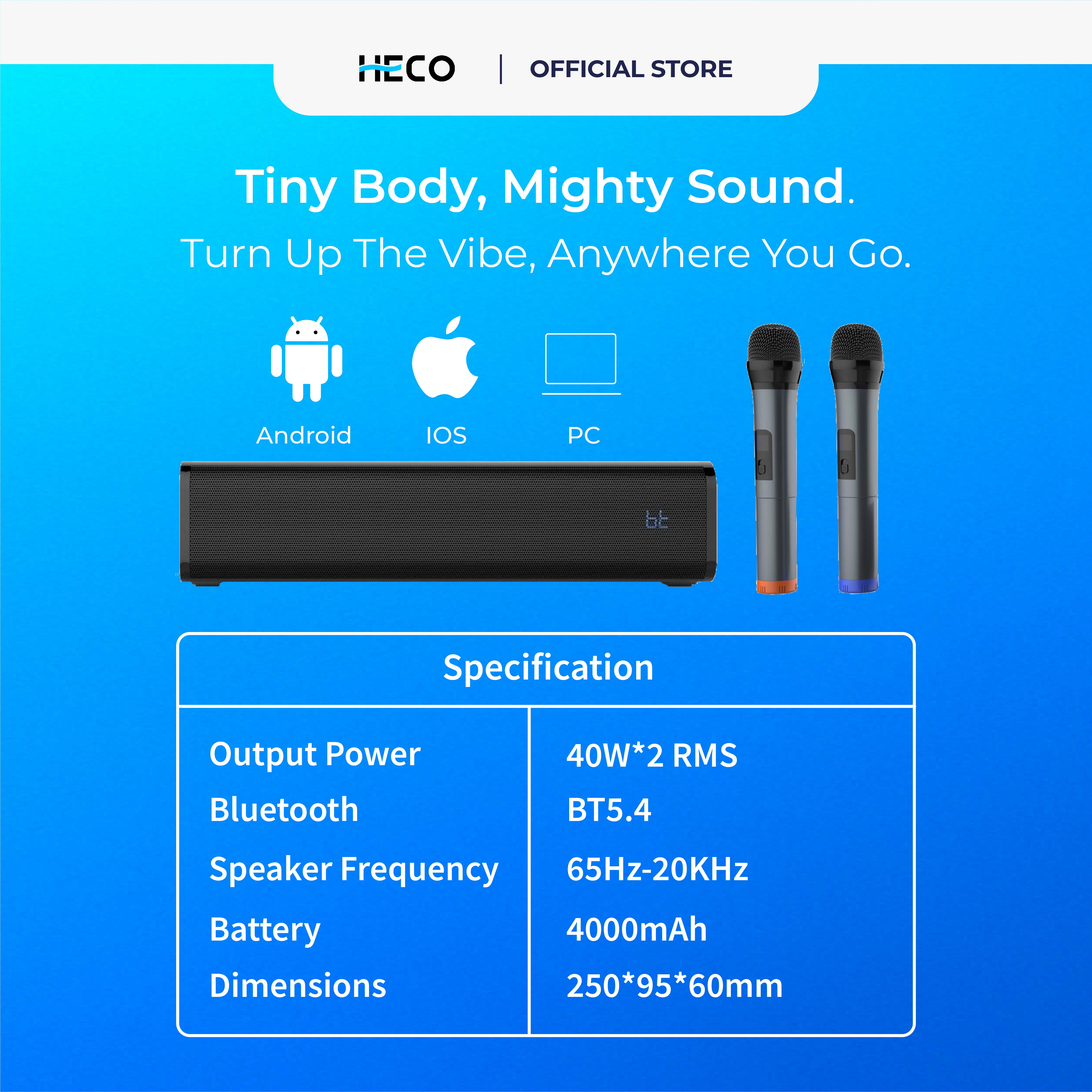 Heco SoundMic M1 Speaker Microphone